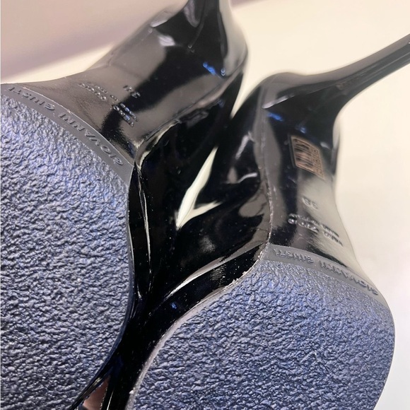 Giovanni Giusti made in Italy Glamorous Peep-Toe Heels with Swarovski crystals - Picture 2 of 9